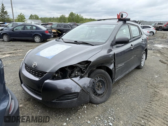 2010 Toyota Matrix S with VIN 2T1LE4EE6AC014387, listed as a Copart auction lot 59377095 with 59,326 mi miles and Salvage title. Bid and sale history available at DreamBid. Image 1.