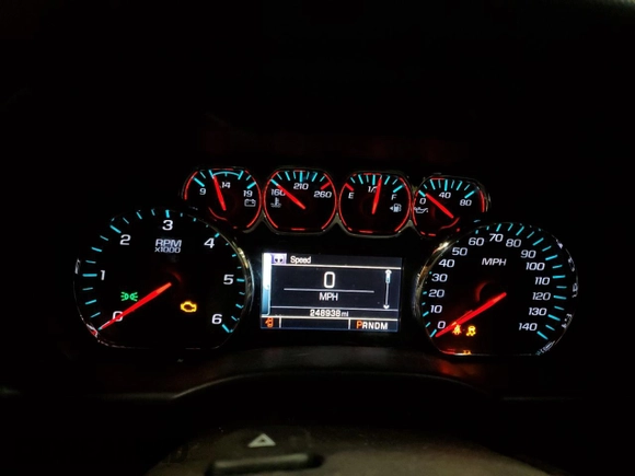 2014 Chevrolet Silverado 1500 LT with VIN 3GCUKREC3EG177292, listed as a Copart auction lot 50127495 with 248,938 mi miles and Clean Title. Bid and sale history available at DreamBid. Image 9.