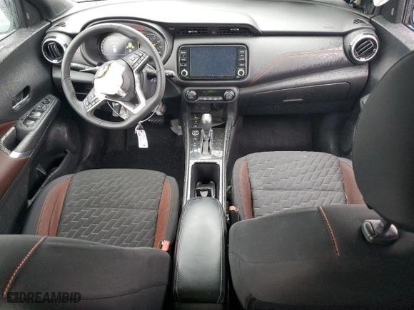 2021 Nissan Kicks SR with VIN 3N1CP5DV0ML503213, listed as a Copart auction lot 45063555 with 71,177 mi miles and Salvage Title. Bid and sale history available at carsss.com. Image 8.