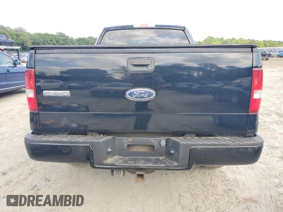 2005 Ford F-150 XLT with VIN 1FTPX14575FB50262, listed as a Copart auction lot 60167755 with 138,619 mi miles and Clean title. Bid and sale history available at DreamBid. Image 6.