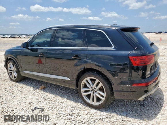 2017 Audi Q7 Prestige with VIN WA1VAAF79HD020632, listed as a Copart auction lot 60118155 with 144,250 mi miles and Salvage title. Bid and sale history available at DreamBid. Image 2.