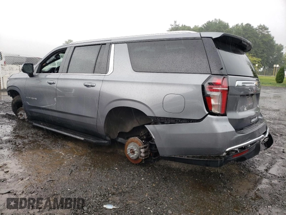 2022 Chevrolet Suburban Premier with VIN 1GNSCFKD3NR191152, listed as a Copart auction lot 61010543 with 56,508 mi miles and Clean title. Bid and sale history available at DreamBid. Image 2.
