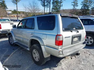 1999 Toyota 4Runner Limited with VIN JT3GN87R8X0101921, listed as a IAAI auction lot 41562115 with 403,948 mi miles. Bid and sale history available at carsss.com. Image 3.