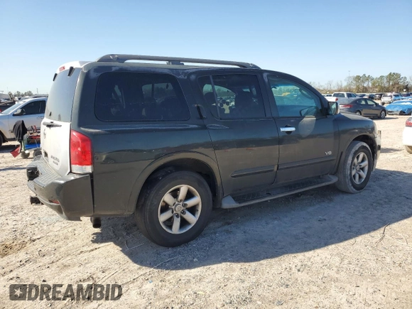 2009 Nissan Armada SE z VIN 5N1BA08D09N607461, wystawiony jako Copart lot #48245795 z przebiegiem 247 466 mil mil oraz Szkoda całkowita • Salvage title. Historia ofert i sprzedaży dostępna na DreamBid. Obrazek 3.