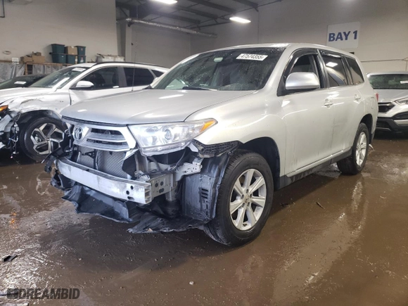 2011 Toyota Highlander with VIN 5TDBK3EH3BS088870, listed as a Copart auction lot 47574355 with 175,701 mi miles and Salvage Title. Bid and sale history available at carsss.com. Image 1.