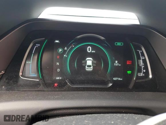 2020 Hyundai Ioniq SE with VIN KMHC75LC9LU234867, listed as a Copart auction lot 85457374 with 42,716 mi miles and Salvage title. Bid and sale history available at DreamBid. Image 9.