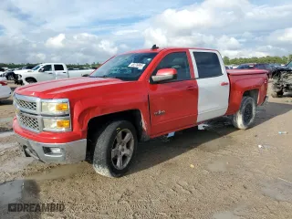 2015 Chevrolet Silverado 1500 LT with VIN 3GCPCREH9FG319894, listed as a Copart auction lot 48276095 with 112,837 mi miles and Salvage Title. Bid and sale history available at carsss.com. Image 1.