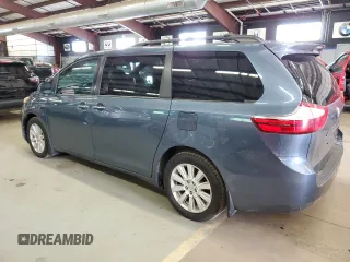 2017 Toyota Sienna XLE с VIN 5TDDZ3DC0HS180957, выставлен на аукционе Copart как лот 58753055 с пробегом 266 438 миль миль и Чистый • Clean title. История ставок и продаж доступна на DreamBid. Изображение 2.