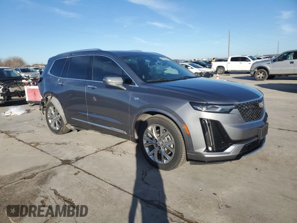 2022 Cadillac XT6 Premium Luxury with VIN 1GYKPCRS2NZ150229, listed as a Copart auction lot 86952664 with 25,902 mi miles and Salvage Title. Bid and sale history available at carsss.com. Image 4.