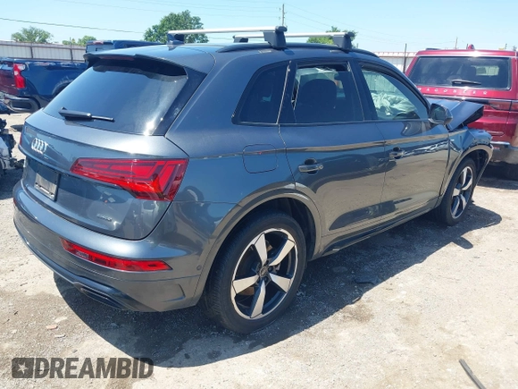 2023 Audi Q5 S line Prestige с VIN WA1FAAFY7P2054575, выставлен на аукционе IAAI как лот 42541896 с пробегом Не указан миль и . История ставок и продаж доступна на DreamBid. Изображение 4.