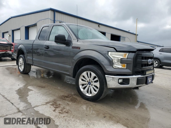2016 Ford F-150 XLT with VIN 1FTFX1EF5GFD10399, listed as a Copart auction lot 60110165 with 145,374 mi miles and Salvage title. Bid and sale history available at DreamBid. Image 4.