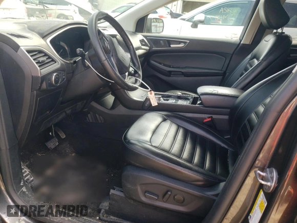 2020 Ford Edge SEL с VIN 2FMPK3J97LBB39094, выставлен на аукционе Copart как лот 58571215 с пробегом 95 329 миль миль и Списание • Salvage title. История ставок и продаж доступна на DreamBid. Изображение 7.
