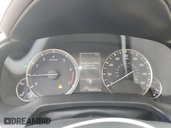 2021 Lexus RX 350 with VIN 2T2JZMDA7MC303675, listed as a Copart auction lot 57057835 with 66,643 mi miles and Salvage title. Bid and sale history available at DreamBid. Image 9.