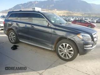 2016 Mercedes-Benz GL with VIN 4JGDF6EE8GA678177, listed as a Copart auction lot 72608974 with 94,562 mi miles and Salvage Title. Bid and sale history available at carsss.com. Image 4.