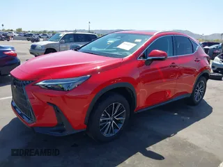 2023 Lexus NX with VIN 2T2GGCEZ2PC020362, listed as a IAAI auction lot 41968514 with 16,549 mi miles. Bid and sale history available at carsss.com. Image 17.