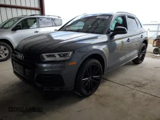 2020 Audi SQ5 Premium Plus with VIN WA1B4AFY6L2122915, listed as a Copart auction lot 69283953 with 21,255 mi miles. Bid and sale history available at carsss.com. Image 1.