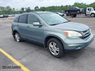 2010 Honda CR-V EX-L with VIN 5J6RE4H76AL054012, listed as a IAAI auction lot 42104441 with 180,089 mi miles. Bid and sale history available at carsss.com. Image 1.