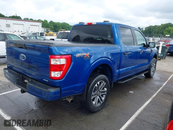 2022 Ford F-150 XL с VIN 1FTEW1EP2NKD17385, выставлен на аукционе IAAI как лот 42378513 с пробегом 51 543 миль миль и . История ставок и продаж доступна на DreamBid. Изображение 4.