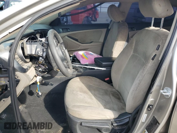 2014 Kia Optima LX with VIN KNAGM4A75E5495941, listed as a Copart auction lot 47105425 with 116,297 mi miles and Salvage title. Bid and sale history available at DreamBid. Image 7.