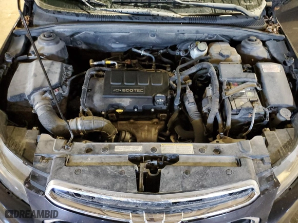2015 Chevrolet Cruze LT with VIN 1G1PE5SB1F7156567, listed as a Copart auction lot 46918105 with 128,990 mi miles and Salvage Title. Bid and sale history available at carsss.com. Image 11.