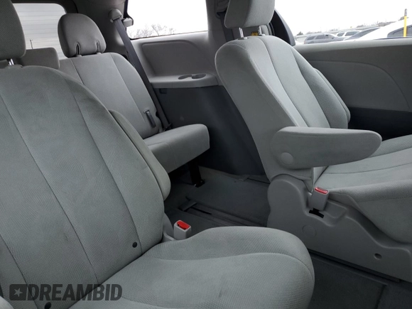 2012 Toyota Sienna with VIN 5TDKA3DC2CS010056, listed as a Copart auction lot 44639505 with 146,195 mi miles and Salvage Title. Bid and sale history available at DreamBid. Image 11.