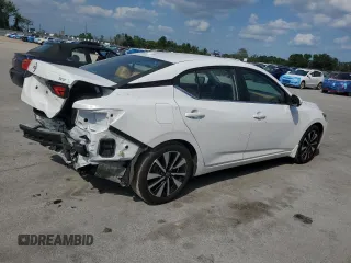 2024 Nissan Sentra SV with VIN 3N1AB8CV0RY262918, listed as a Copart auction lot 51823535 with 38,734 mi miles and Non Repairable. Bid and sale history available at DreamBid. Image 3.