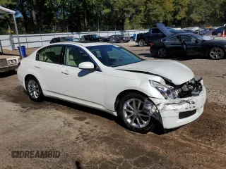 2008 Infiniti G35 with VIN JNKBV61E28M221786, listed as a Copart auction lot 76457114 with 109,191 mi miles and Salvage Title. Bid and sale history available at DreamBid. Image 4.