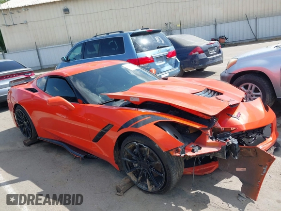 2019 Chevrolet Corvette 1LT z VIN 1G1YB2D74K5102125, wystawiony jako IAAI lot #42047085 z przebiegiem 43 939 mil mil oraz . Historia ofert i sprzedaży dostępna na DreamBid. Obrazek 14.