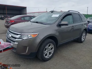 2014 Ford Edge SEL with VIN 2FMDK4JC6EBA75489, listed as a IAAI auction lot 41929051 with 91,879 mi miles. Bid and sale history available at carsss.com. Image 2.