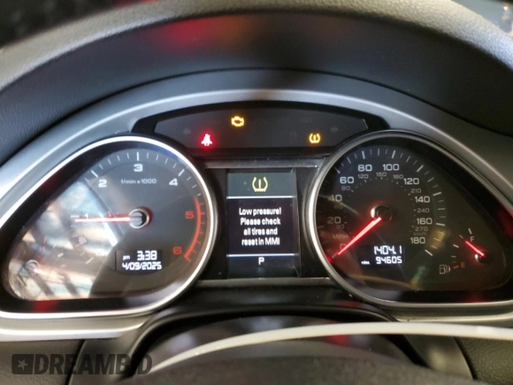 2012 Audi Q7 3.0L TDI Premium Plus with VIN WA1LMAFE5CD010394, listed as a Copart auction lot 52751525 with 94,605 mi miles and Clean Title. Bid and sale history available at carsss.com. Image 9.