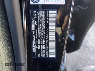2019 Mercedes-Benz S-Class AMG S 63 with VIN WDDUG8JB3KA467976, listed as a Copart auction lot 37294144 with 26,309 mi miles. Bid and sale history available at carsss.com. Image 12.