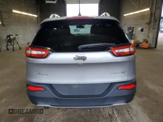2016 Jeep Cherokee Limited with VIN 1C4PJMDB4GW153356, listed as a Copart auction lot 63284475 with 53,325 mi miles and Salvage title. Bid and sale history available at DreamBid. Image 6.