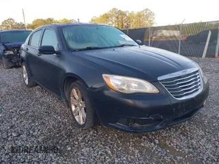 2014 Chrysler 200 LX with VIN 1C3CCBAB9EN212572, listed as a IAAI auction lot 41917356 with 194,755 mi miles. Bid and sale history available at carsss.com. Image 1.
