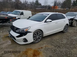 2018 Hyundai Elantra with VIN KMHH35LEXJU011835, listed as a Copart auction lot 81150394 with 128,117 mi miles and Salvage Title. Bid and sale history available at DreamBid. Image 1.