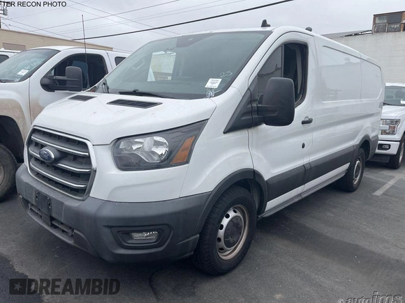 2020 Ford Transit Cargo z VIN 1FTYE1Y83LKA19445, wystawiony jako IAAI lot #42615318 z przebiegiem 103 422 mil mil oraz . Historia ofert i sprzedaży dostępna na DreamBid. Obrazek 5.