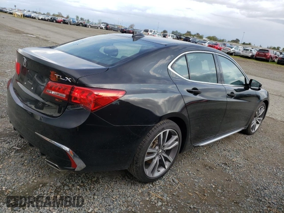 2019 Acura TLX w/Technology Pkg with VIN 19UUB2F43KA010456, listed as a Copart auction lot 51309505 with 68,862 mi miles and Salvage Title. Bid and sale history available at carsss.com. Image 3.