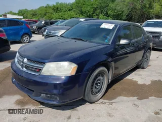 2014 Dodge Avenger SE z VIN 1C3CDZAB7EN219784, wystawiony jako IAAI lot #42062190 z przebiegiem 110 492 mil mil oraz . Historia ofert i sprzedaży dostępna na DreamBid. Obrazek 2.