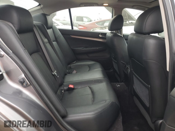 2012 Infiniti G25 x with VIN JN1DV6AR5CM861452, listed as a Copart auction lot 83300584 with 81,057 mi miles and Clean Title. Bid and sale history available at DreamBid. Image 10.