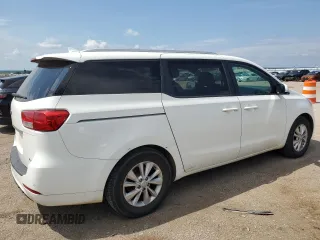 2016 Kia Sedona LX with VIN KNDMB5C1XG6162111, listed as a Copart auction lot 66929384 with 72,555 mi miles and Salvage Title. Bid and sale history available at carsss.com. Image 3.