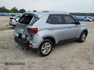 2020 Hyundai Venue SEL with VIN KMHRC8A38LU017613, listed as a Copart auction lot 56161345 with 26,565 mi miles and Salvage Title. Bid and sale history available at DreamBid. Image 3.