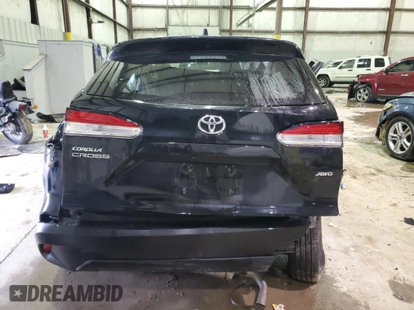 2024 Toyota Corolla Cross L with VIN 7MUAAABG3RV111871, listed as a Copart auction lot 41992755 with Not provided miles and Salvage title. Bid and sale history available at DreamBid. Image 6.