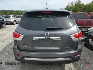 2016 Nissan Pathfinder S with VIN 5N1AR2MM4GC615237, listed as a Copart auction lot 69524584 with 0 mi miles and Salvage Title. Bid and sale history available at carsss.com. Image 6.