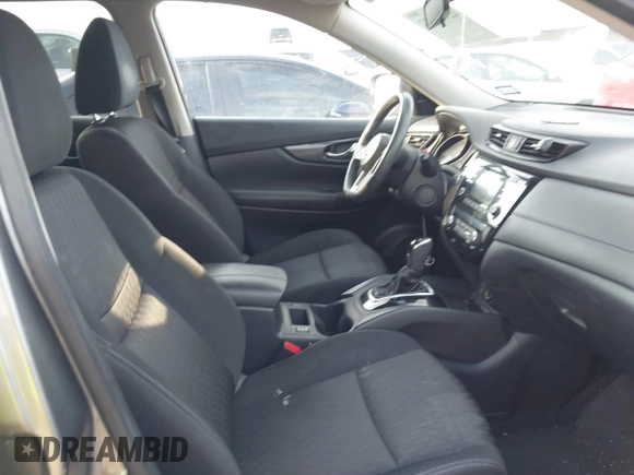 2017 Nissan Rogue SV with VIN KNMAT2MV1HP583081, listed as a IAAI auction lot 42156332 with 105,723 mi miles. Bid and sale history available at carsss.com. Image 5.