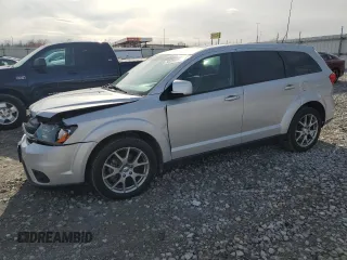 2014 Dodge Journey R/T z VIN 3C4PDCEG3ET276533, wystawiony jako Copart lot #50359055 z przebiegiem 121 251 mil mil oraz Szkoda całkowita • Salvage title. Historia ofert i sprzedaży dostępna na DreamBid. Obrazek 1.