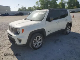 2019 Jeep Renegade Limited with VIN ZACNJBD18KPJ85104, listed as a Copart auction lot 53760175 with 107,175 mi miles and Salvage title. Bid and sale history available at DreamBid. Image 1.