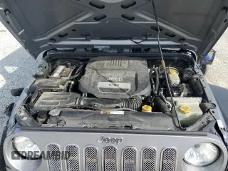 2014 Jeep Wrangler Unlimited Sport with VIN 1C4HJWDG6EL318799, listed as a Copart auction lot 46329325 with 90,111 mi miles and Salvage Title. Bid and sale history available at carsss.com. Image 12.