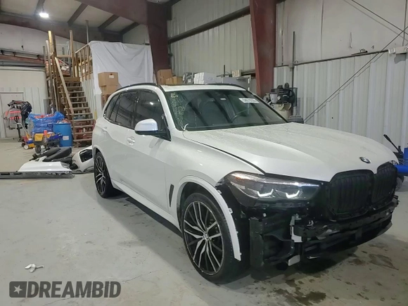 2021 BMW X5 sDrive40i with VIN 5UXCR4C09M9F61659, listed as a Copart auction lot 58670335 with Not provided miles and Salvage title. Bid and sale history available at DreamBid. Image 15.