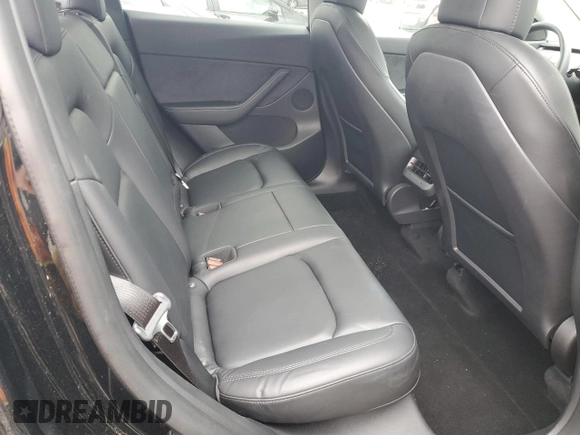 2021 Tesla Model Y Long Range with VIN 5YJYGDEE2MF243763, listed as a Copart auction lot 54941665 with 39,516 mi miles and Clean Title. Bid and sale history available at DreamBid. Image 10.