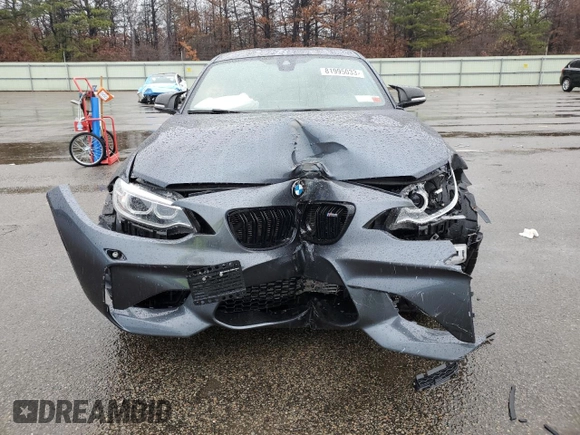 2016 BMW M2 z VIN WBS1H9C57GV785969, wystawiony jako Copart lot #81995033 z przebiegiem 53 184 mil mil oraz . Historia ofert i sprzedaży dostępna na DreamBid. Obrazek 5.