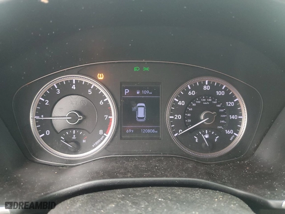 2019 Hyundai Santa Fe SE with VIN 5NMS23AD8KH111534, listed as a Copart auction lot 44933265 with 120,808 mi miles and Clean Title. Bid and sale history available at carsss.com. Image 9.